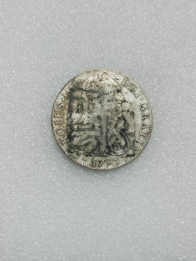 天下钱庄专场欢迎参拍 - 字戳卡四老双柱银币