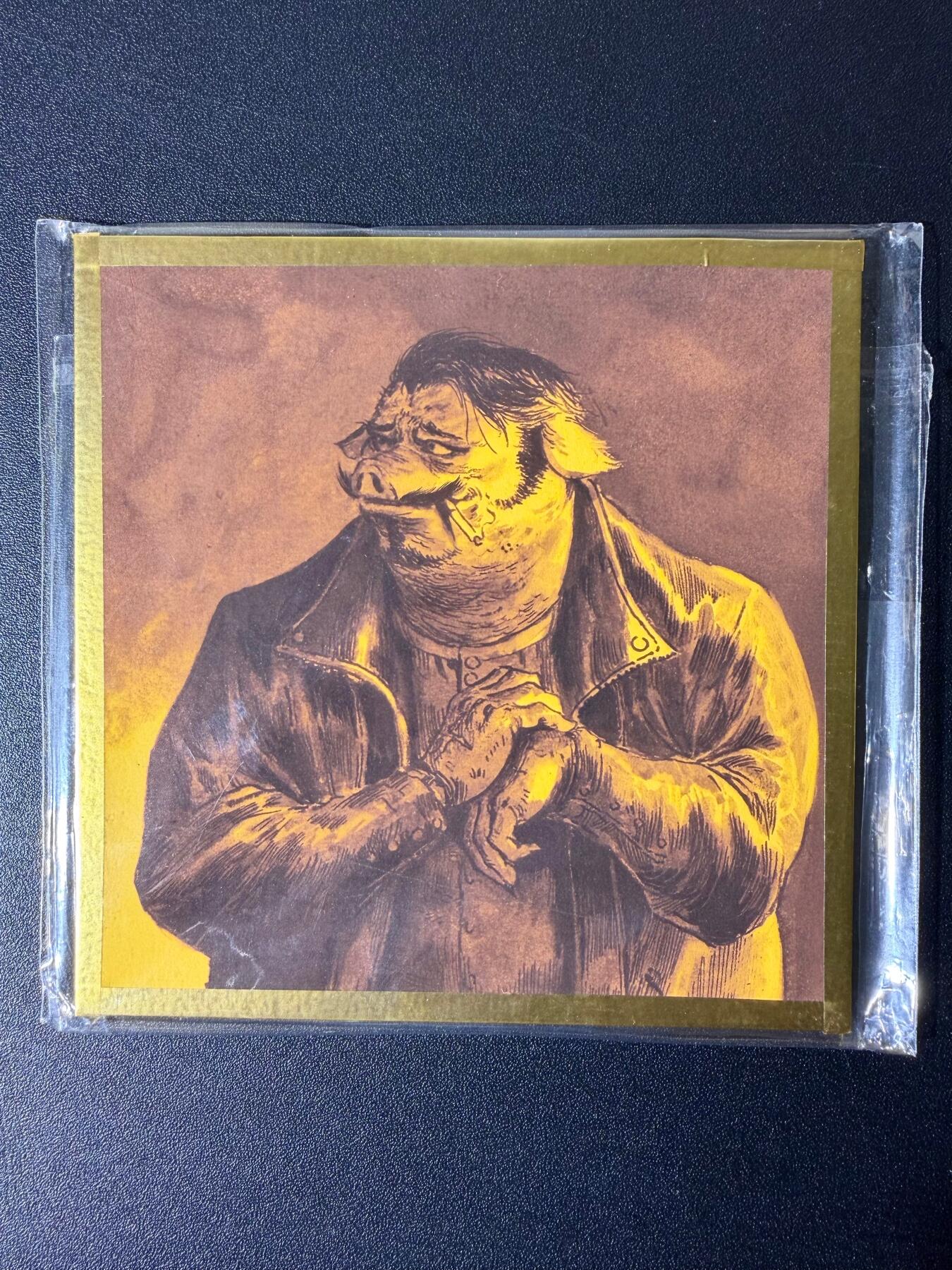 NO.23 好又多金牌大场，年前倒数第2期！每周一站式配齐，方便凑单！（周6晚8点截拍，卖家送拍0抽成！） 【亲签色纸】2026年北京GAF线下 一泡老师亲签 黑帮西游 猪八戒 Mr. Zhu Bajie, the Pigsy 10cmX10cm尺寸色纸