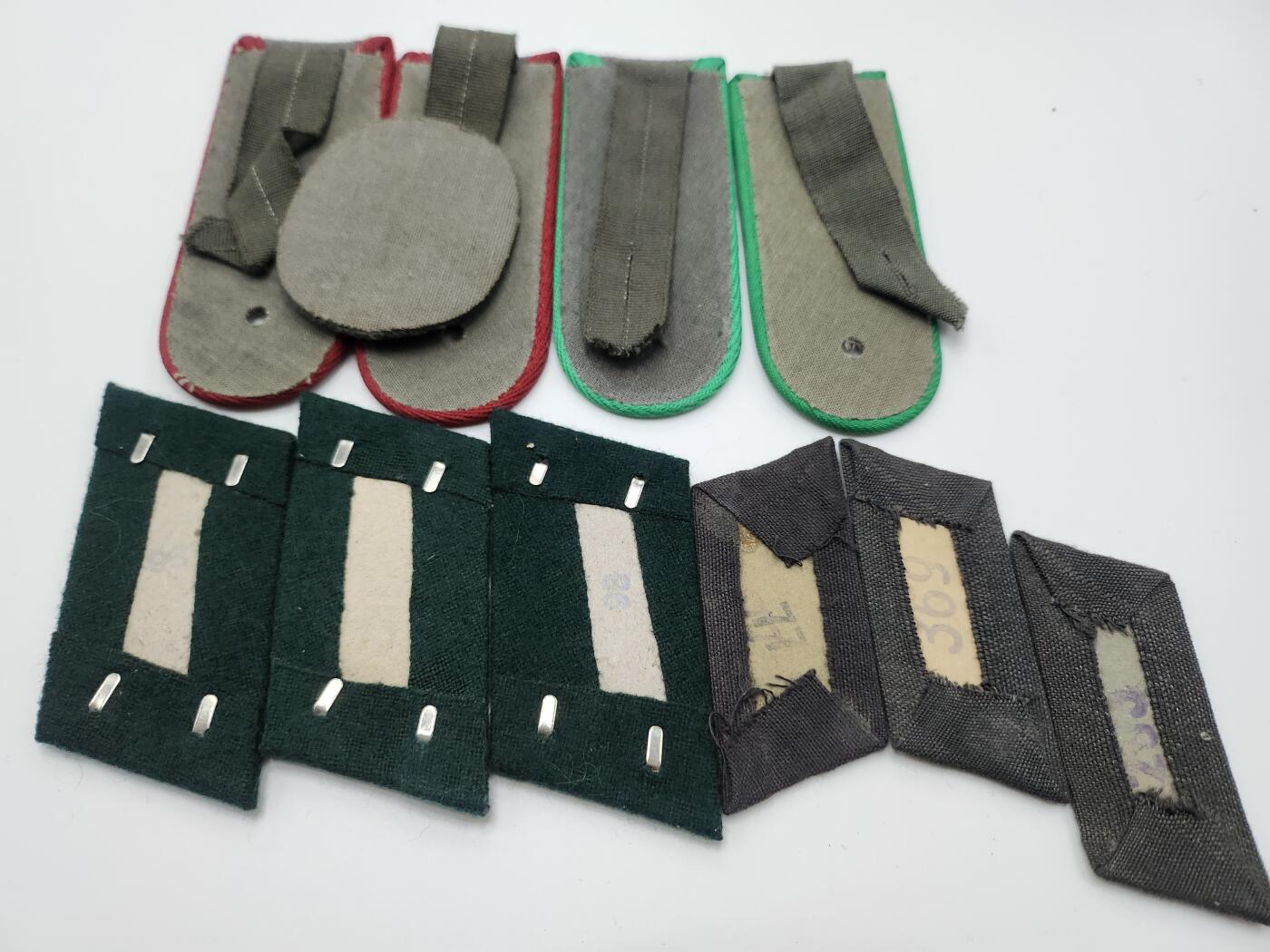 南水社第二次拍卖 民主德国DDR NVA 肩章领章一组