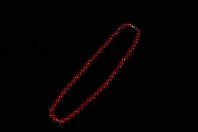 上海都达杂项专场十八（全场包邮） - 天然红玛瑙项链