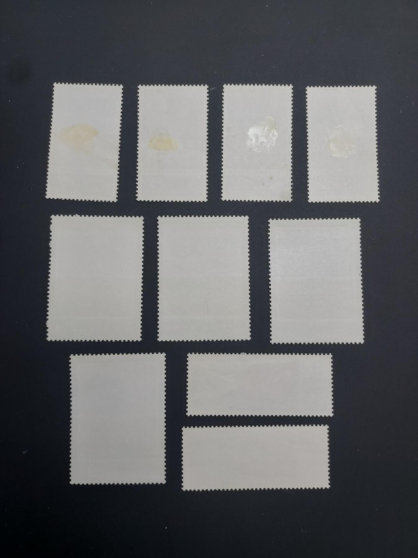 博彦收藏 TM  2月7日 8点邮票专场 全场包邮 JT 新票3套，具体以图片为准，微黄上品