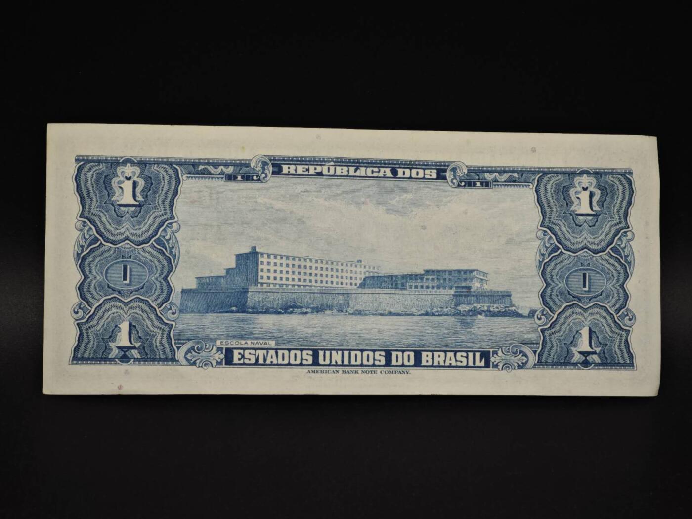 【淘币小摊】实时拍第八百五十九拍   无佣金福利纸币场   满百包邮可预留二周 每周一统一发货   巴西1克鲁塞罗纸币【有折】