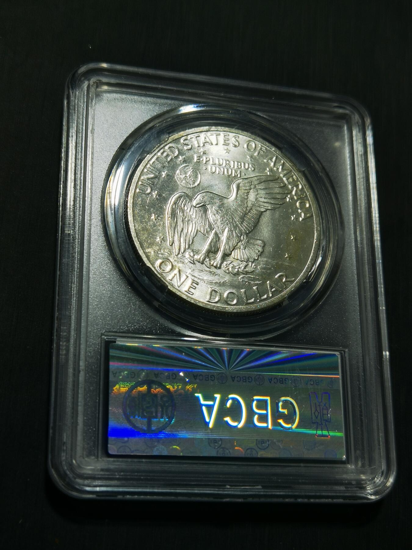 天下钱庄专场欢迎参拍 美国艾森豪威尔一美元银币