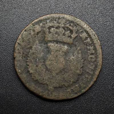 【淘币小摊】限时拍第八百六十拍  老铜币场  满百包邮可预留两周  周一统一发货  - 苏格兰查尔斯二世法新铜币