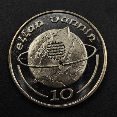 【淘币小摊】限时拍第八百五十八拍  散币场  满百包邮可预留两周  周一统一发货  - 马恩岛1988年地球10便士镍币