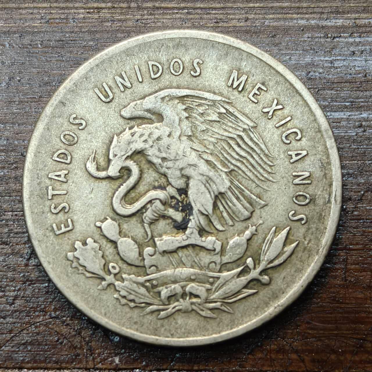 【春节前最后一拍，下一场3.3号】★第139加场★银币专场 不寄存，200包邮。不满200元，支付5元运费。《接受代拍 代送NGC评级》 100【无寄存】墨西哥 1952年 25分 银币