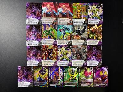 NO.23 好又多金牌大场，年前倒数第2期！每周一站式配齐，方便凑单！（周6晚8点截拍，卖家送拍0抽成！） - 卡游英雄对决 复仇者联盟16张（个别有重复）+假面骑士5张