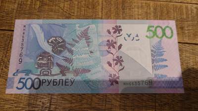 【新年十二拍】世界钱币～微拍第233期暨2026年第12期  多款老库存低价起拍 - 2009年白俄罗斯500卢布 全新绝品无4尾号769 少有品种