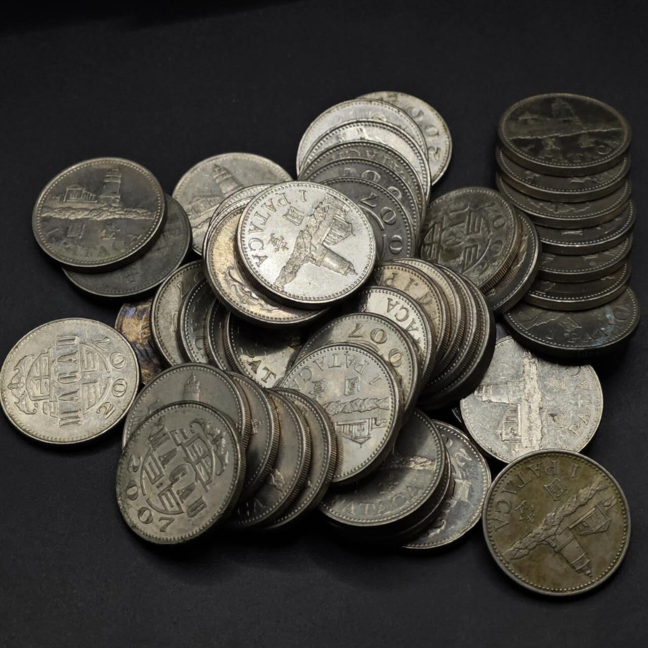 【淘币小摊】限时拍第八百五十八拍  散币场  满百包邮可预留两周  周一统一发货  澳门灯塔壹圆50枚