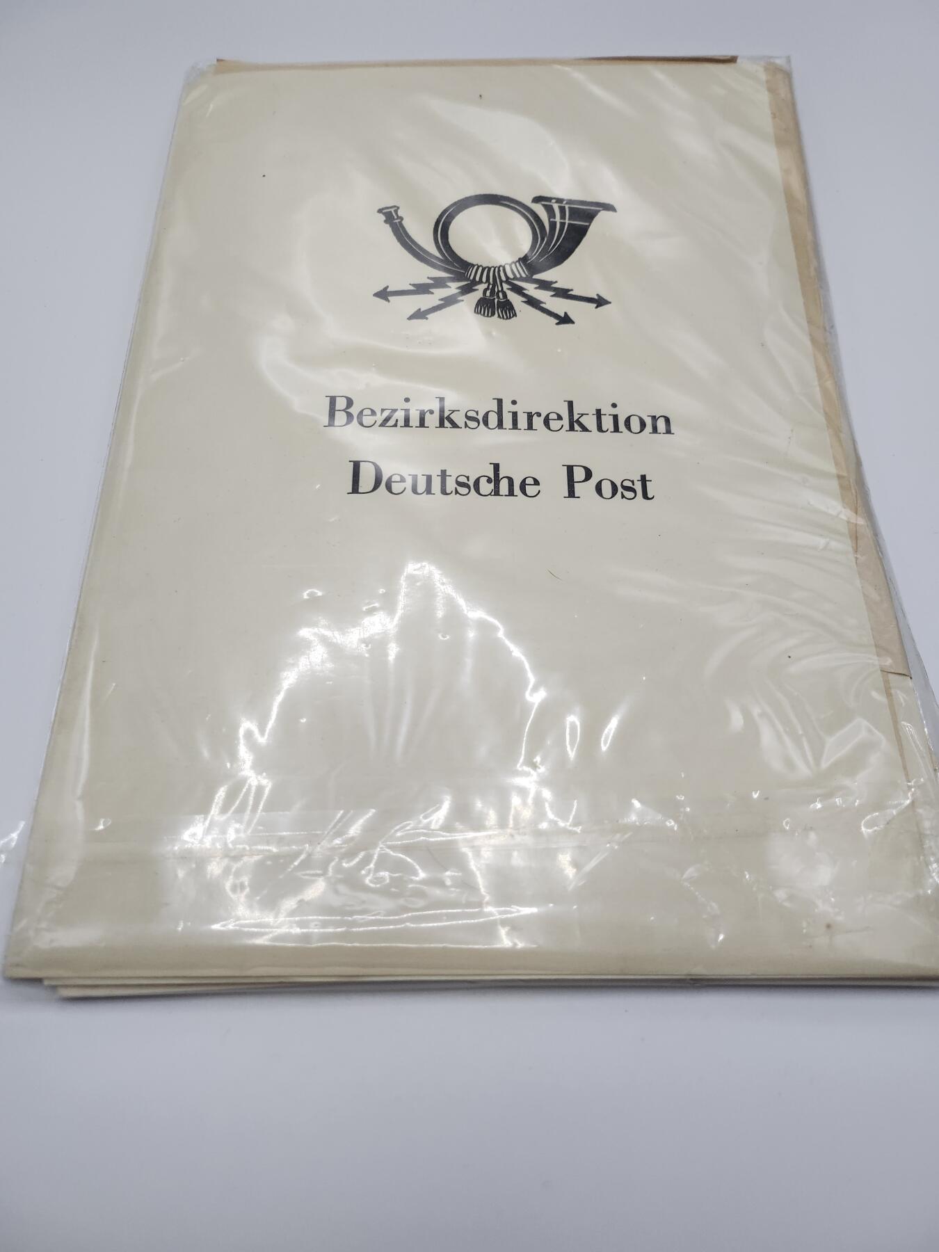 南水社第二次拍卖 民主德国波茨坦邮政负责人套证。任职证明、邮政等级资格证书、社会主义劳动积极分子荣誉证书、奖金证书、党内任职文件、工作通知及退休文件共计45张