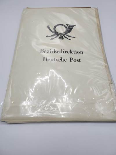 南水社第二次拍卖 - 民主德国波茨坦邮政负责人套证。任职证明、邮政等级资格证书、社会主义劳动积极分子荣誉证书、奖金证书、党内任职文件、工作通知及退休文件共计45张