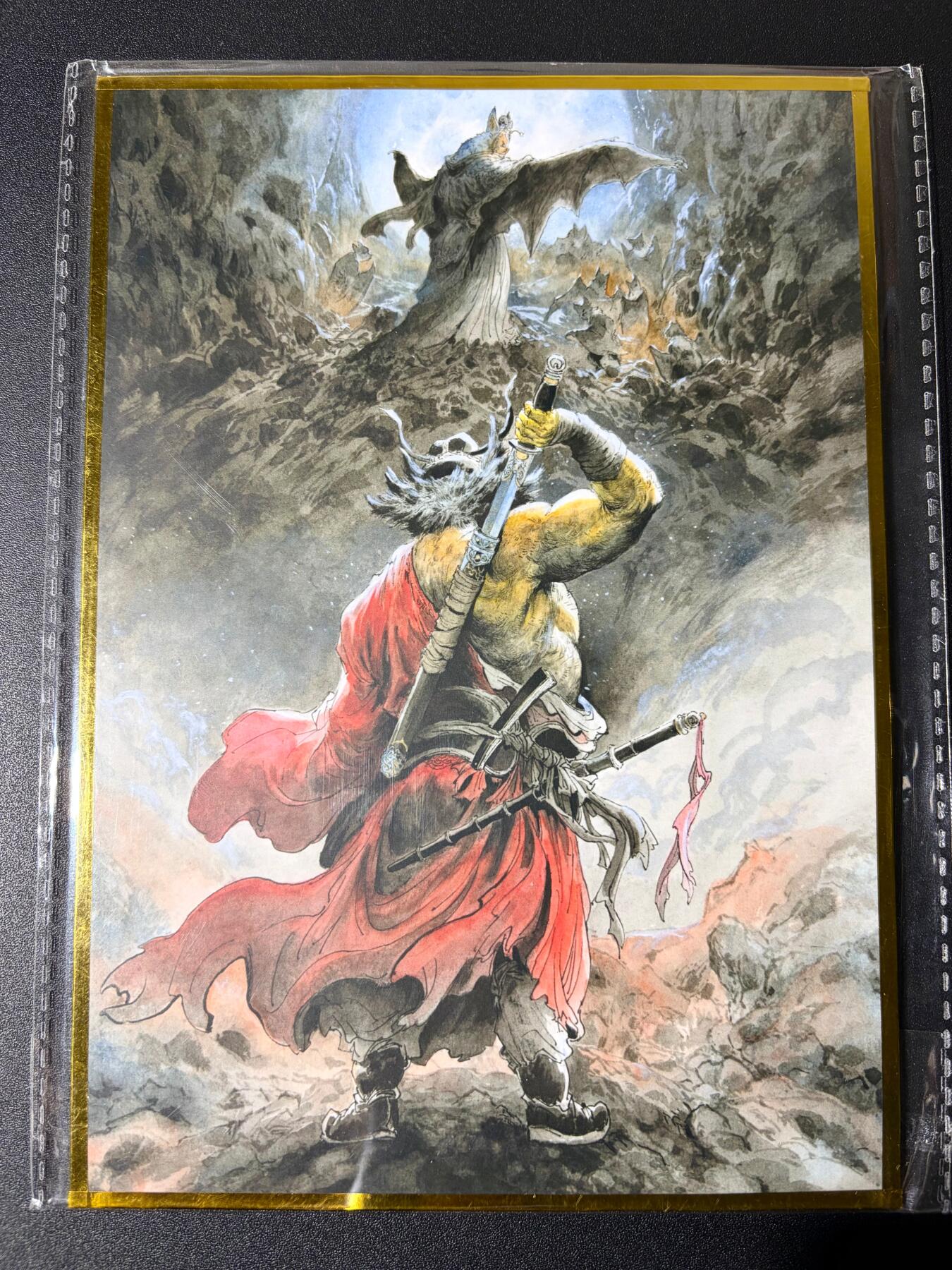 NO.23 好又多金牌大场，年前倒数第2期！每周一站式配齐，方便凑单！（周6晚8点截拍，卖家送拍0抽成！） 【亲签色纸】2026年北京GAF线下 一泡老师亲签色纸 钟馗捉鬼 A5尺寸