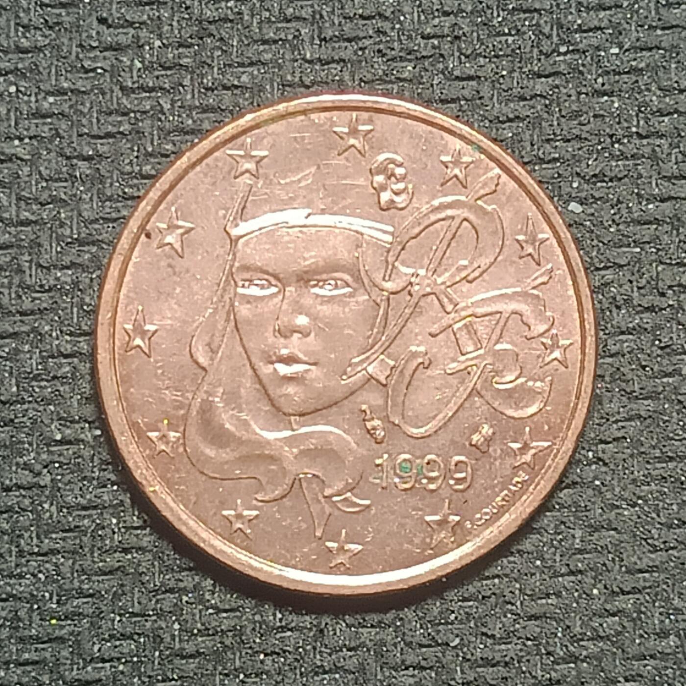 逸泉钱币2026B世界钱币纪念币纸币第八组B831-1230 1111法国1欧分