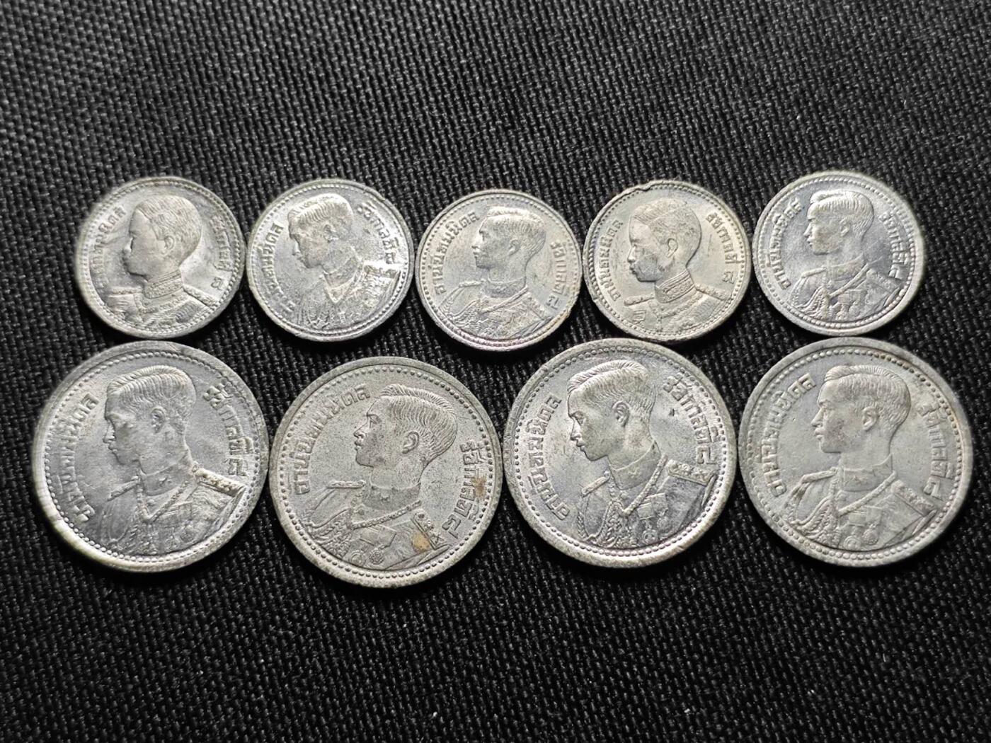 KK钱币收藏小铺  第398期 百期特拍（四拍之二） 2月预留时间 周末发货  泰国萨当铜币锌币一组25枚 都是好品！