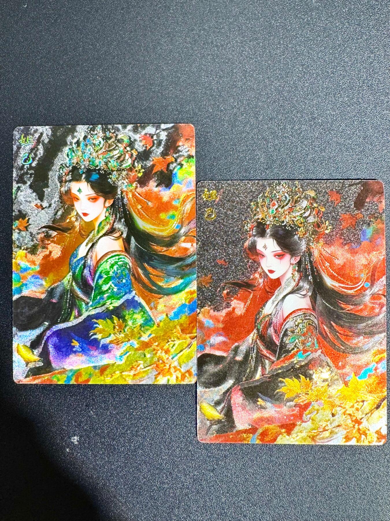 NO.23 好又多金牌大场，年前倒数第2期！每周一站式配齐，方便凑单！（周6晚8点截拍，卖家送拍0抽成！） 奇点卡牌 妲己 原色＋异色 粗闪一对