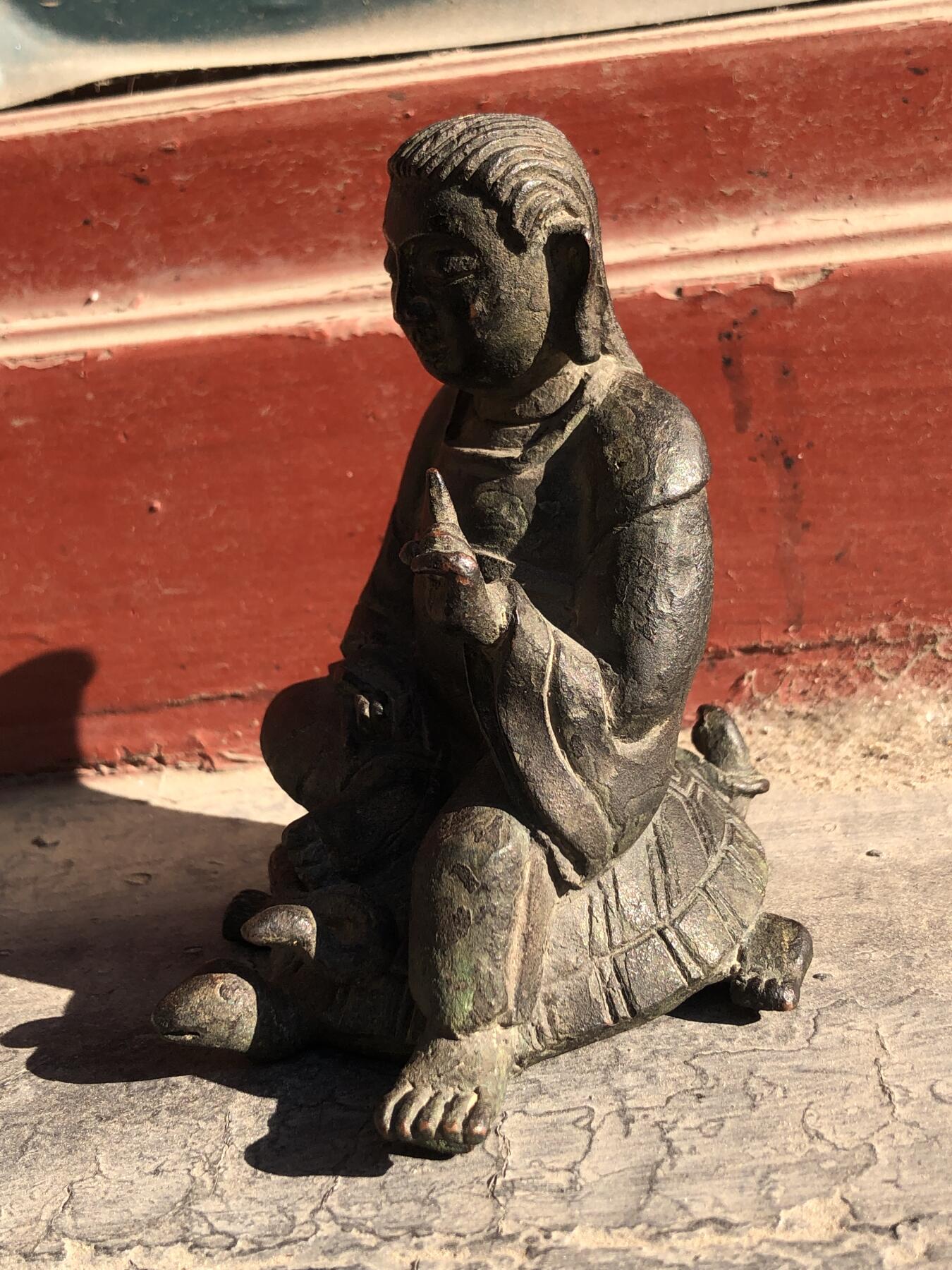 第五期杂项配饰拍卖 铜真武大帝