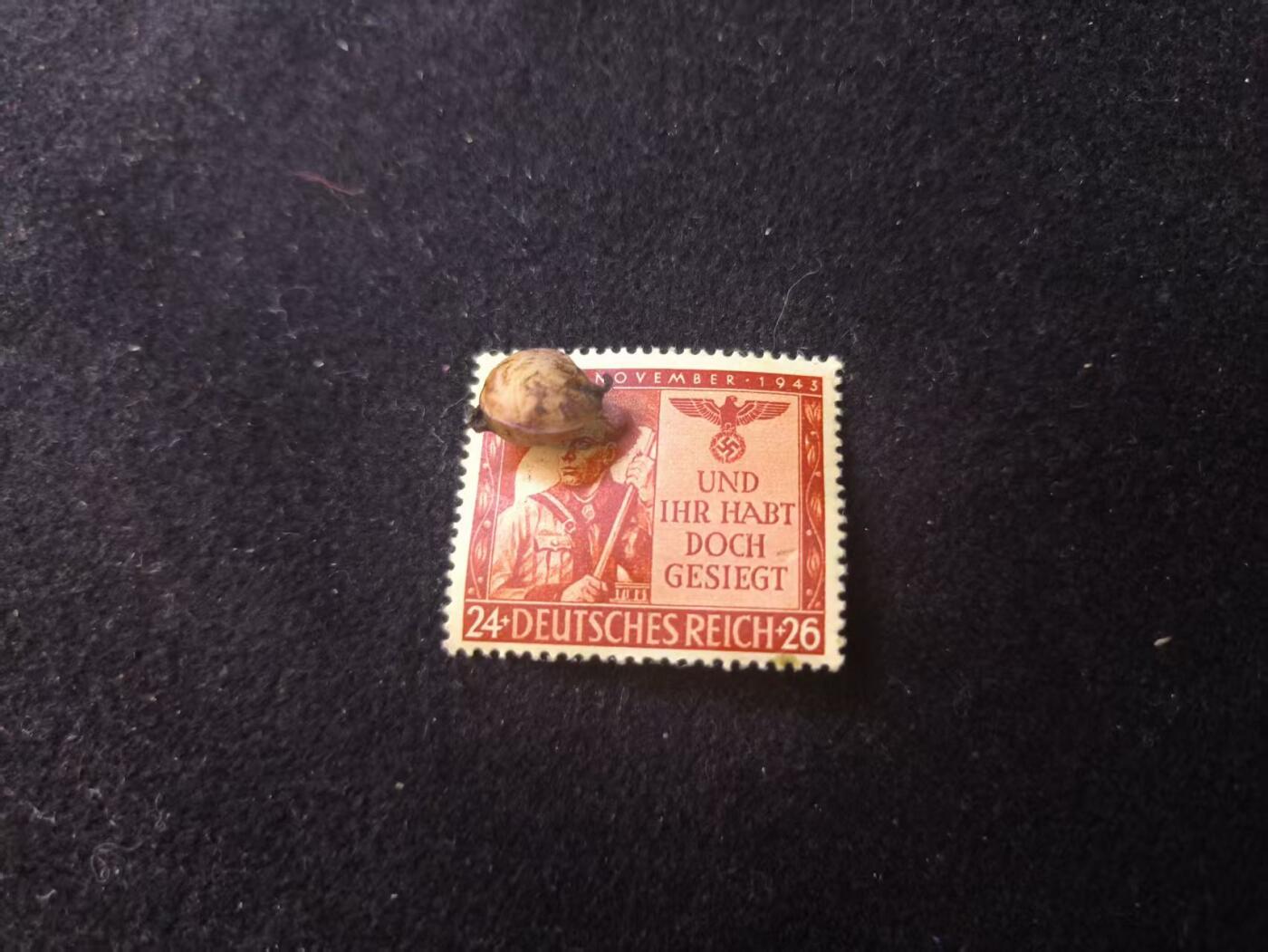 （店主清仓 大量自藏 制服徽章盛宴）罗岚⭐爱藏⭐甄选专拍第五场-分享拍场赚佣（实体经营） 德意志第三帝国冲锋队水晶之夜邮票 原胶