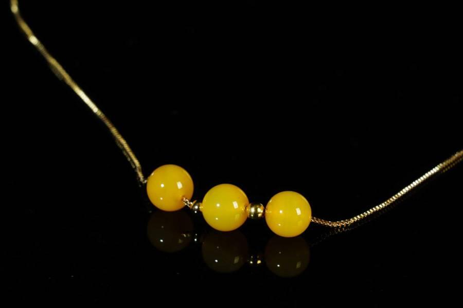 上海都达杂项专场十八（全场包邮） 天然黄玛瑙圆珠三生三世挂件 附鉴定证书