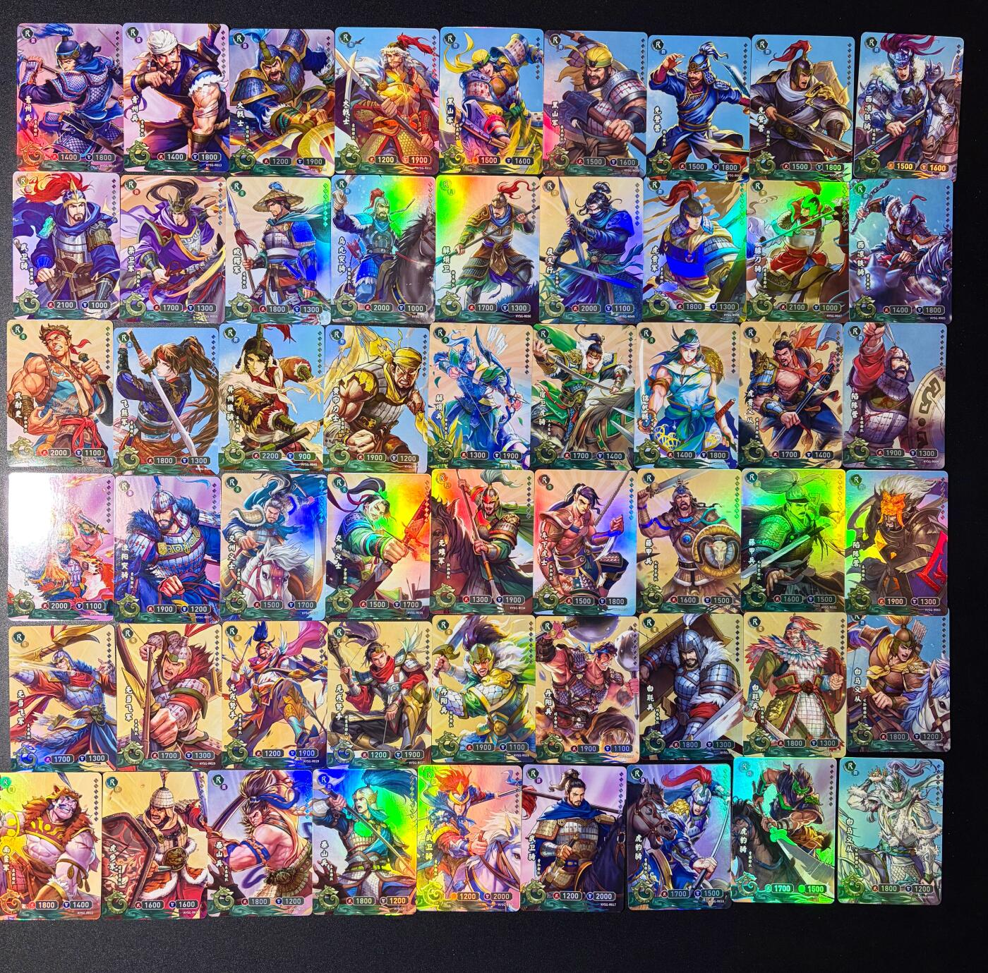 NO.23 好又多金牌大场，年前倒数第2期！每周一站式配齐，方便凑单！（周6晚8点截拍，卖家送拍0抽成！） 卡游三国 两米包R一套54张