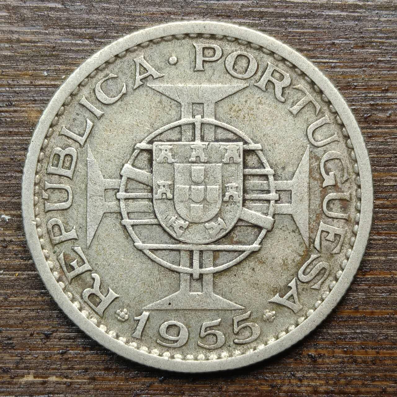 【春节前最后一拍，下一场3.3号】★第139加场★银币专场 不寄存，200包邮。不满200元，支付5元运费。《接受代拍 代送NGC评级》 23【无寄存】葡属莫桑比克 1955年 10埃斯库多 银币