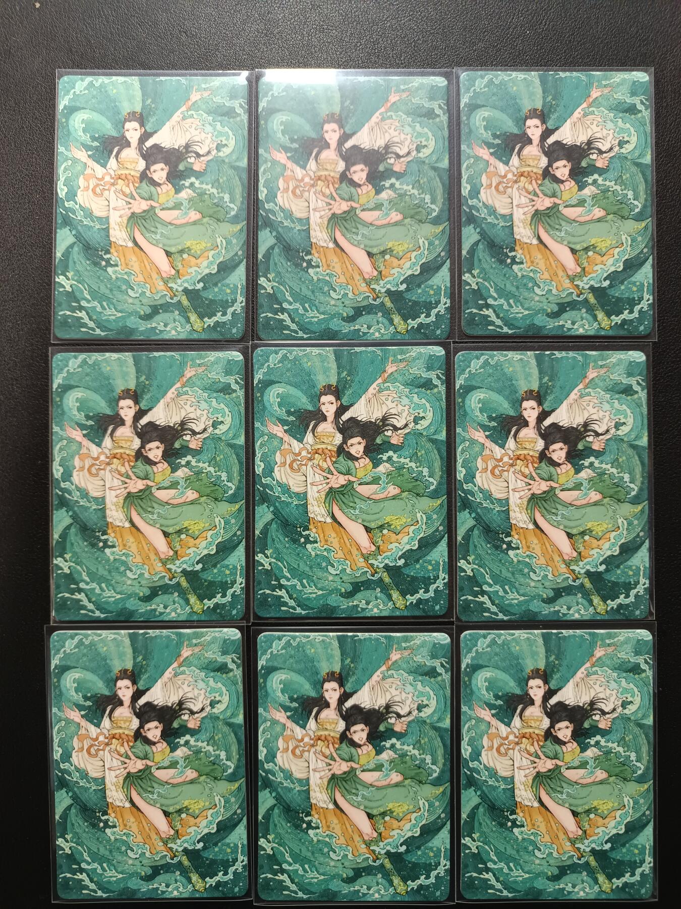 天玑星卡拍第167期《2.2周一截拍》持续收拍收评中 满赠卡需备注 小花瓣艺术文创 白蛇传 水漫金山 九宫普卡