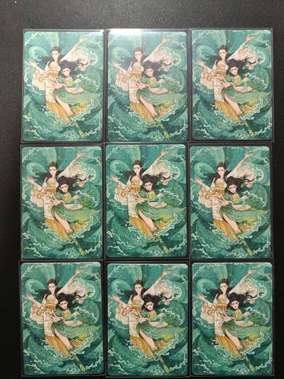 天玑星卡拍第167期《2.2周一截拍》持续收拍收评中 满赠卡需备注 - 小花瓣艺术文创 白蛇传 水漫金山 九宫普卡