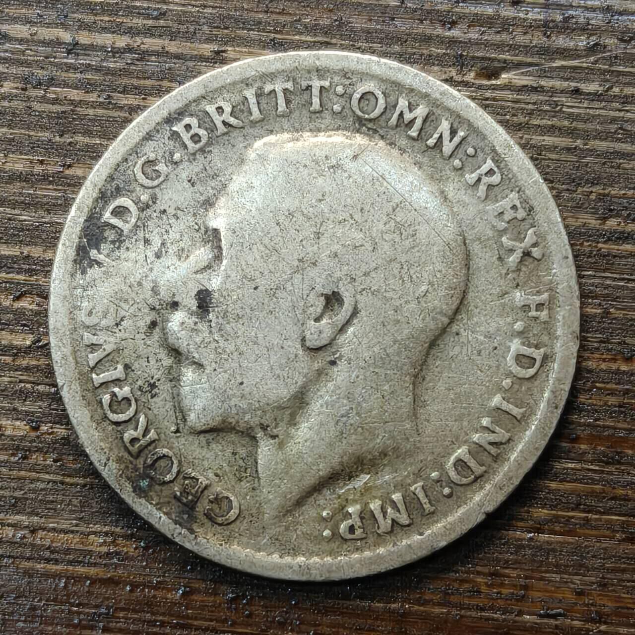 【春节前最后一拍，下一场3.3号】★第139加场★银币专场 不寄存，200包邮。不满200元，支付5元运费。《接受代拍 代送NGC评级》 106【无寄存】1912年 英国 3便士 银币