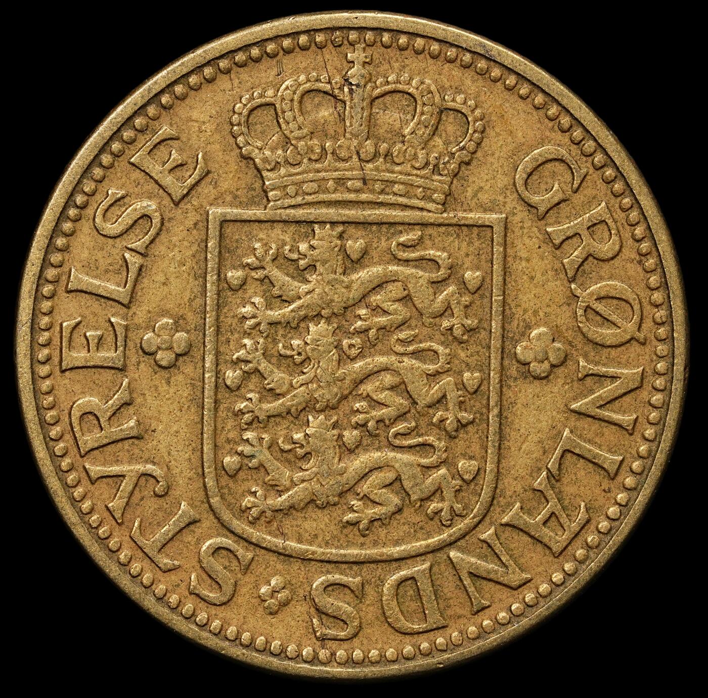 修遠堂世界钱币第103期 1926年格陵兰1克朗