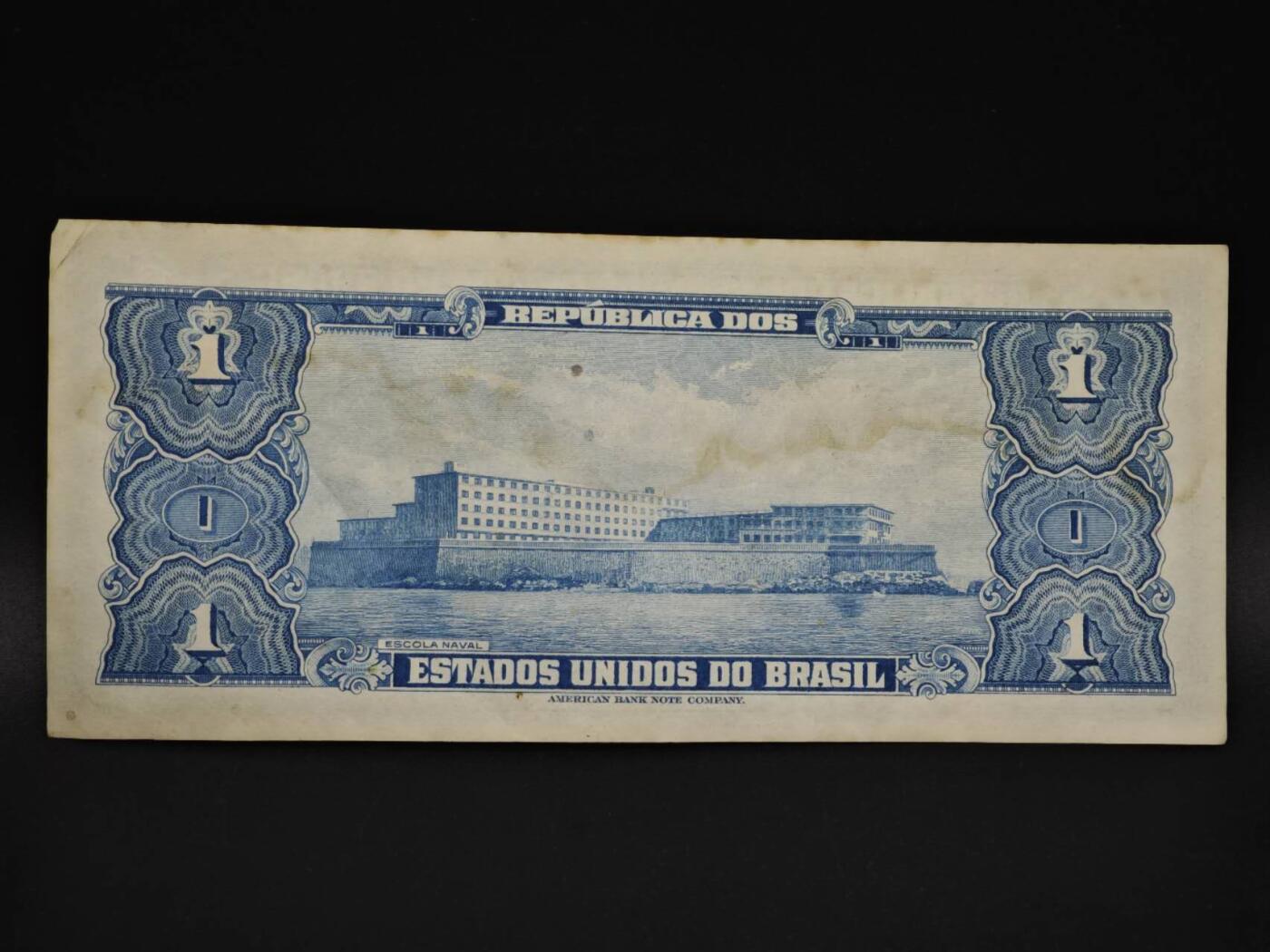 【淘币小摊】实时拍第八百五十九拍   无佣金福利纸币场   满百包邮可预留二周 每周一统一发货   巴西1克鲁塞罗纸币【有折】