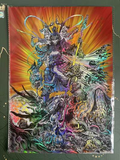 NO.23 好又多金牌大场，年前倒数第2期！每周一站式配齐，方便凑单！（周6晚8点截拍，卖家送拍0抽成！） - 【48/300编亲签】启读 沈鑫亲签 A4彩闪大卡