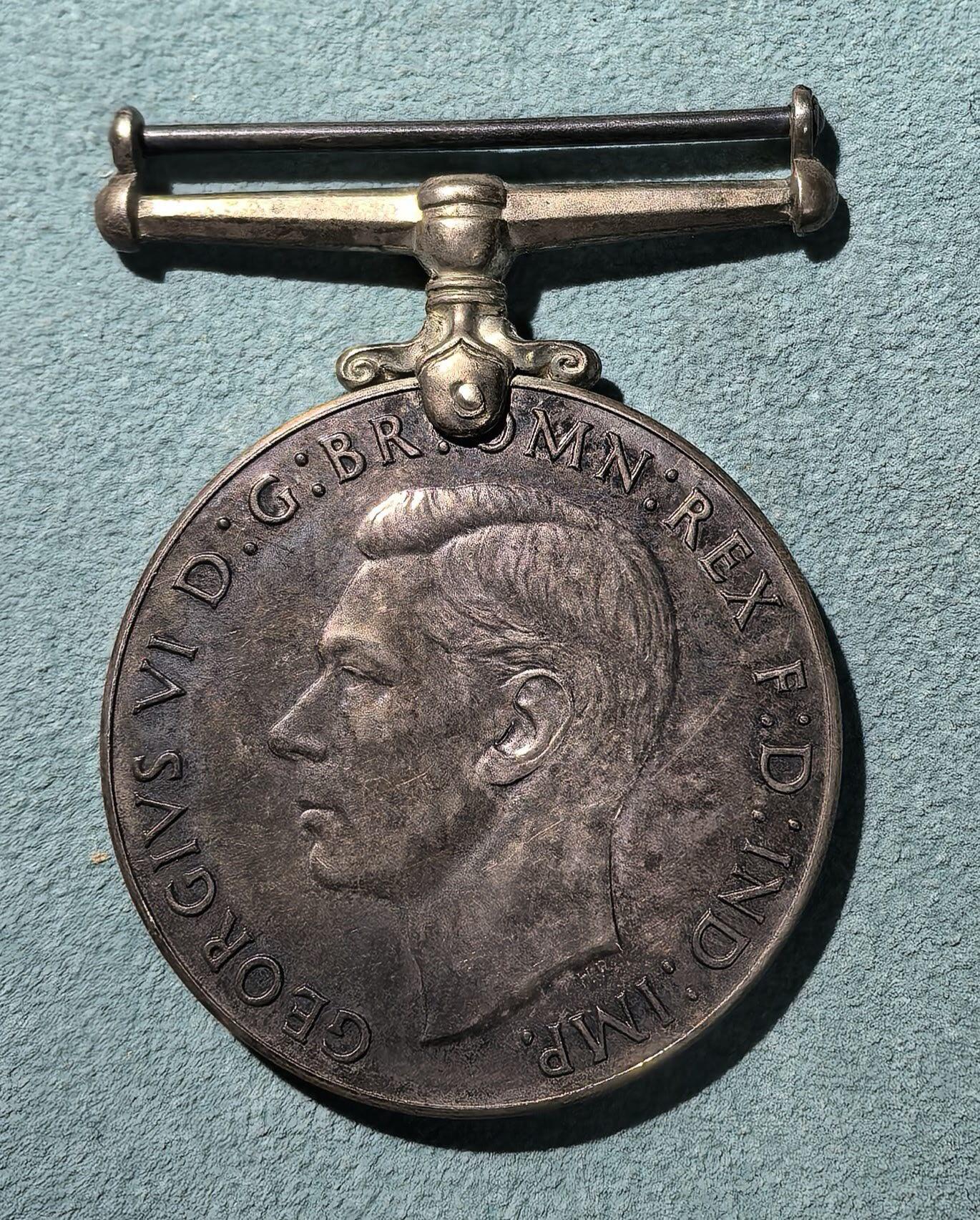 盛世勋华——号角文化勋章邮票专场拍卖第303期 英国二战本土防御奖章 极少见银质 重36克 银价900+