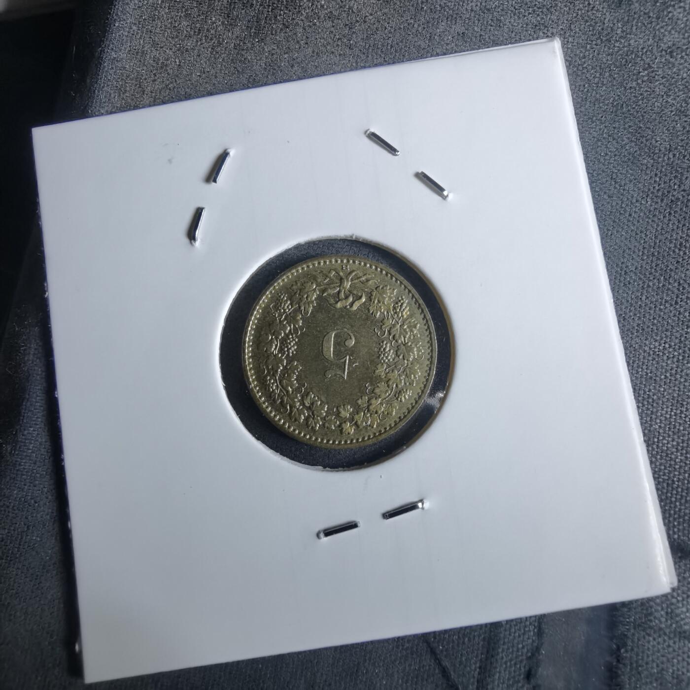 沼泽如烟--第982场 瑞士1991年五分