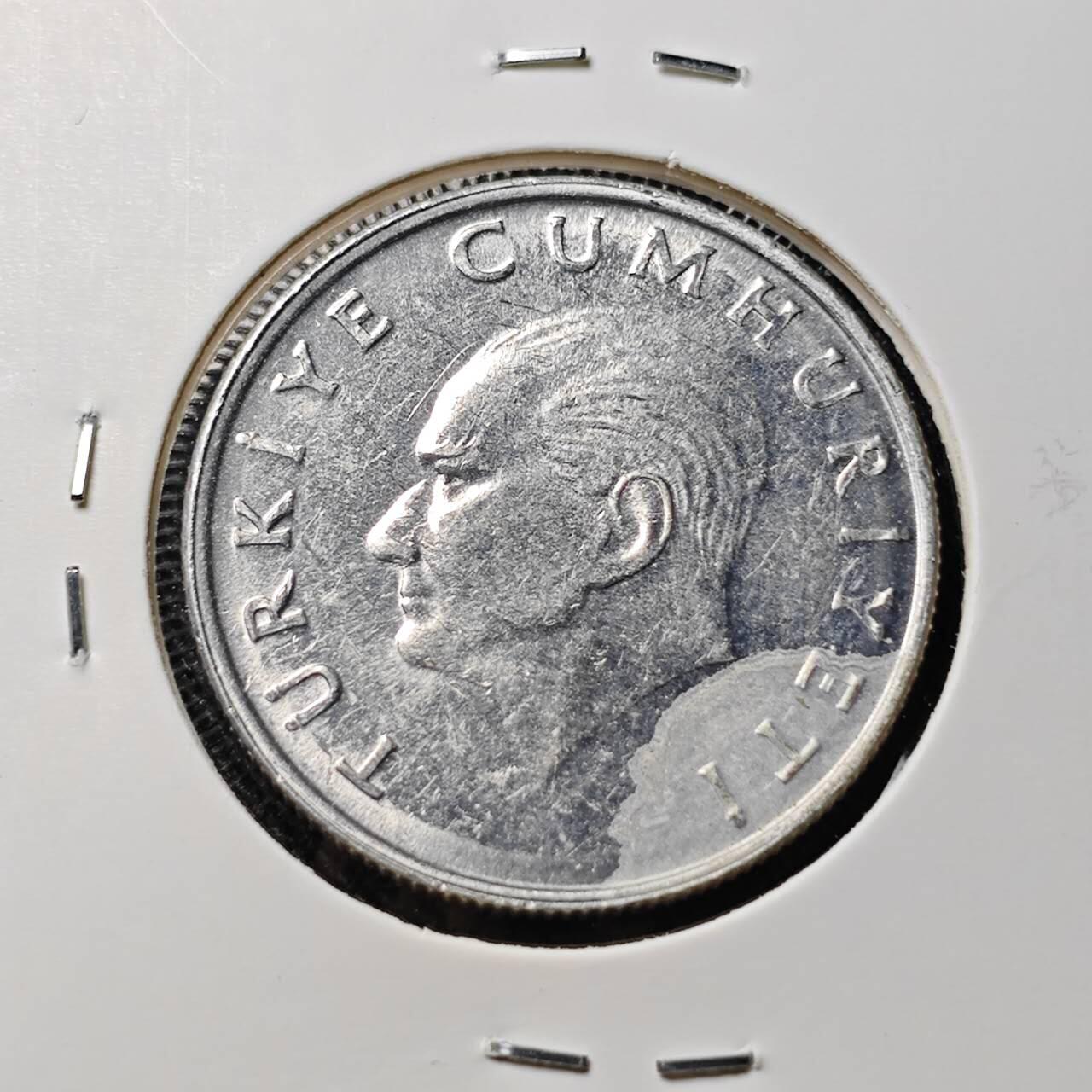 KK钱币收藏小铺  第391期  2月预留时间 周末发货  1986土耳其25里拉