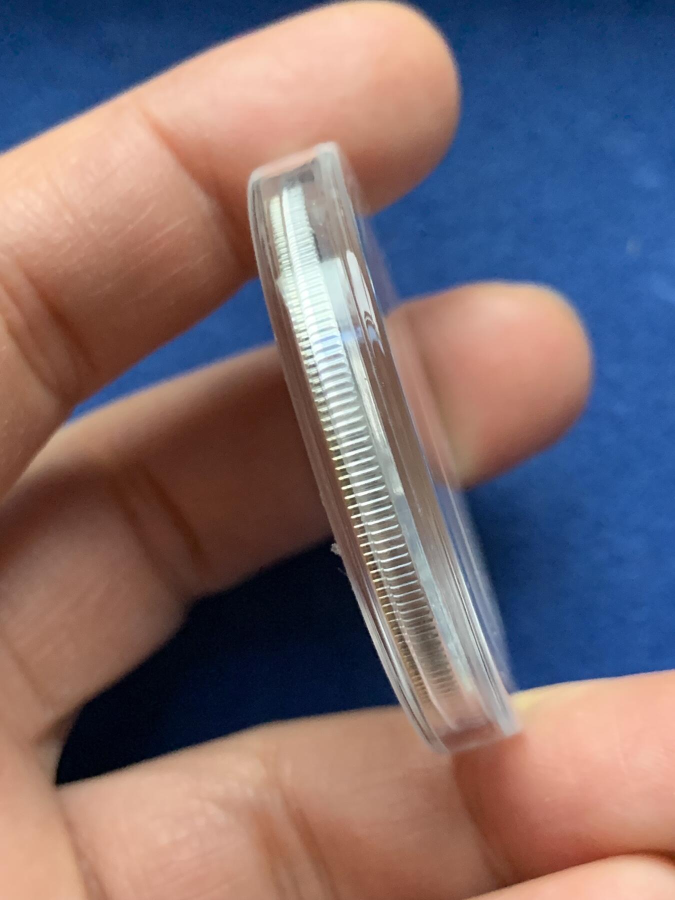 《竞宝斋》第463-465场 周日，周一，周二，3场连拍 （全场包邮）欢迎送拍 中国 2003年 绿色生命 银币 发行量3万 999银 1盎司