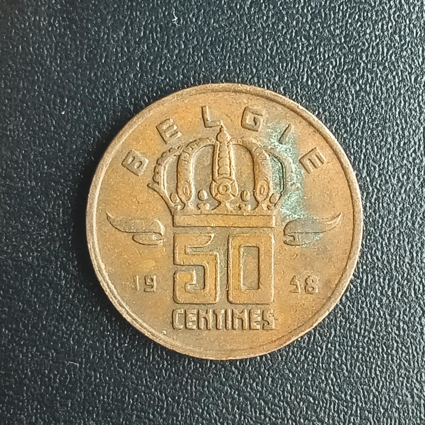 逸泉钱币2026第十二组世界钱币专场春节千件大拍A1614～2574 1765 比利时50分铜币