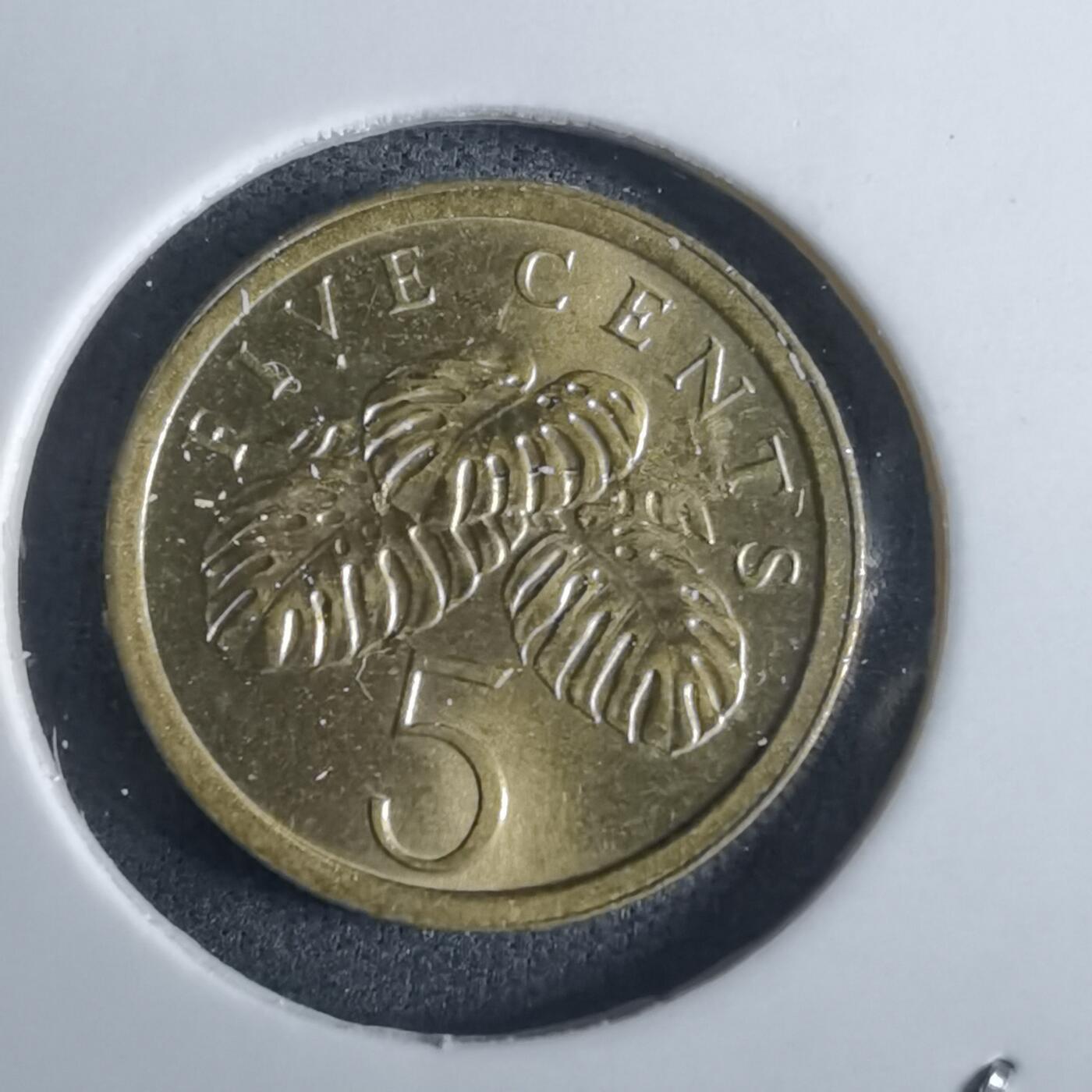 沼泽如烟--第982场 新加坡1987年五分