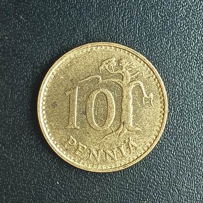 逸泉钱币2026第十二组世界钱币专场春节千件大拍A1614～2574 - 1746 芬兰10分尼