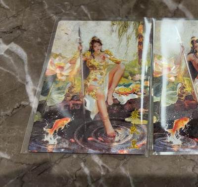 阳大大卡牌拍卖第97期（持续收拍品，周六晚上九点截拍，进群福利早知道） - 【粗闪】琅琊卡藏  十二御极 秦良玉 双服饰2张