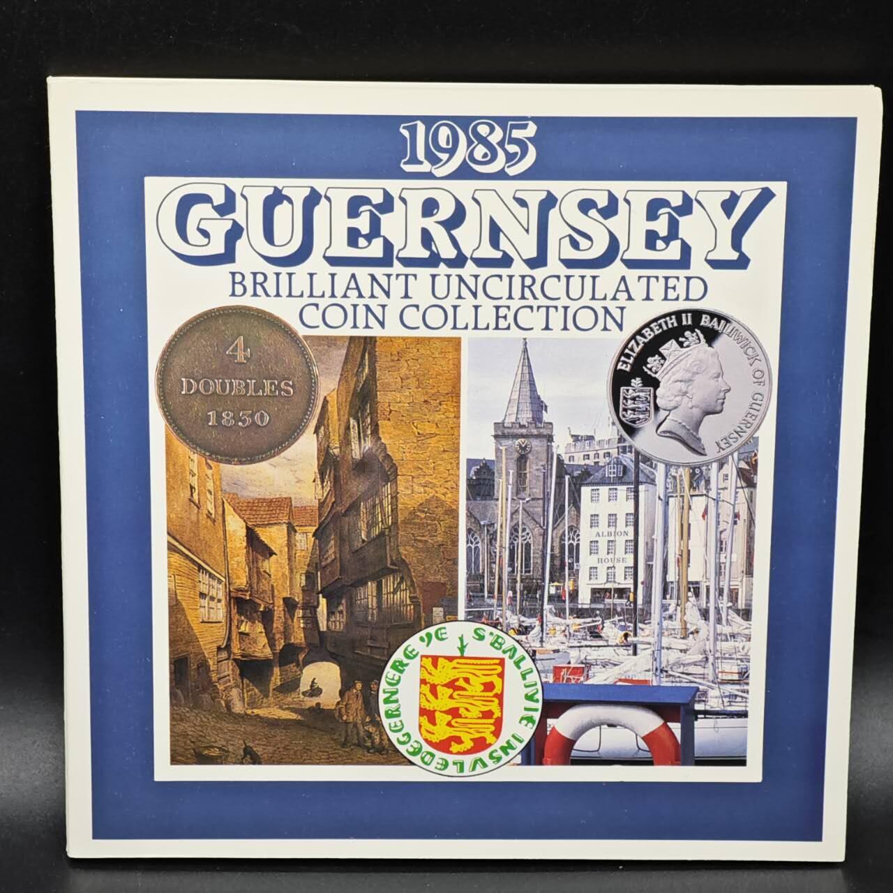 【淘币小摊】实时拍第八百六十一拍   银币套币场   满百包邮可预留二周 每周一统一发货   根西1985年套币