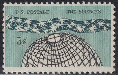 洪涛臻品批发群 精选邮票限时拍卖第1244期  - 1963美国国家科学院百年 宇宙研究和探索 雕版1全套 原胶全品！