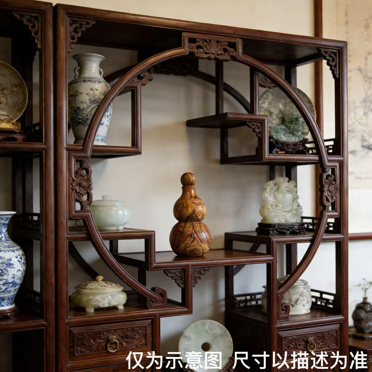 零元拍：海南黄花梨  宝瓶 手把件 福禄（葫芦）高：165/大肚78/小肚64MM