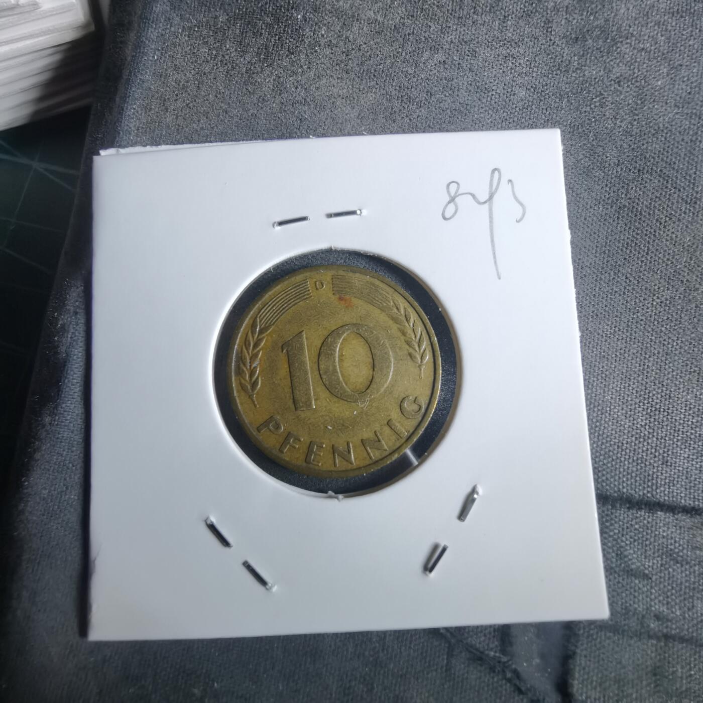 沼泽如烟--第982场 德国1968年10芬尼