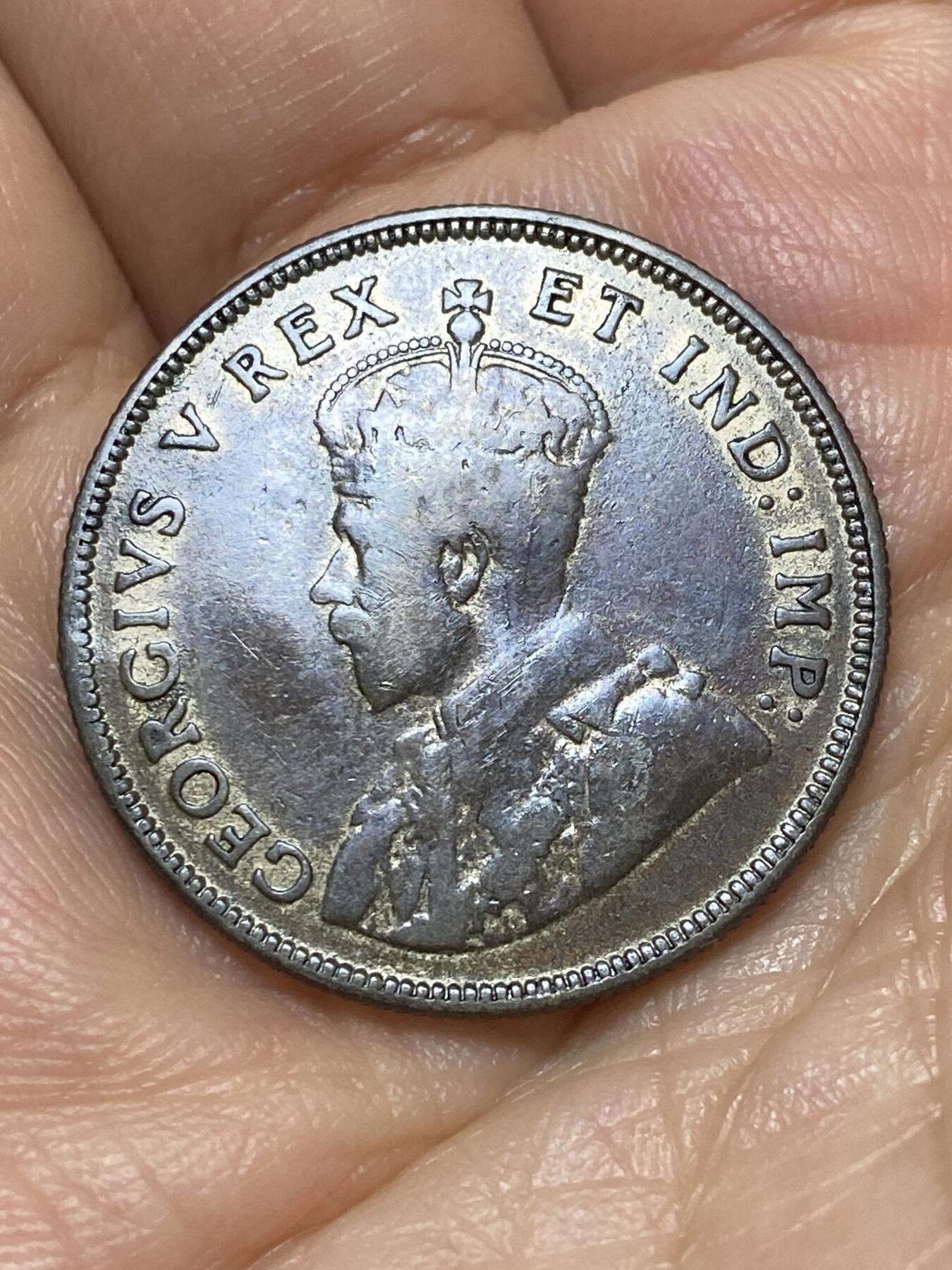 2026年第十七场(总第一百八十六场）外国好品散币场(免佣金) 英属东非1924年1先令银币(乔治五世时期，250银)