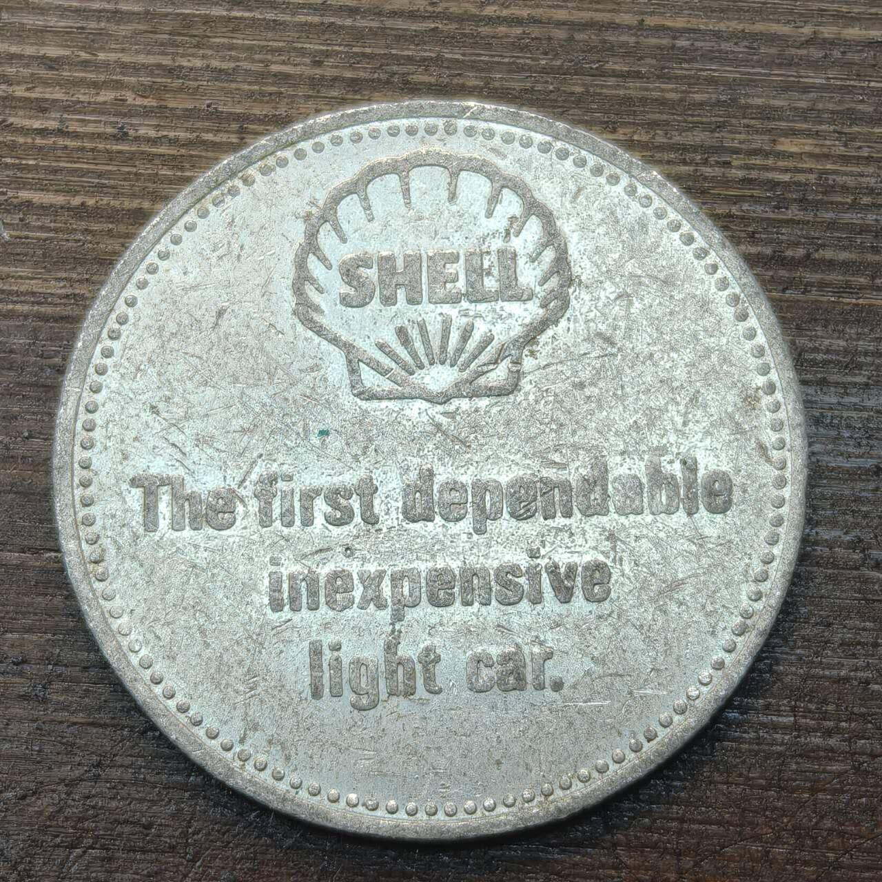 【铜匠收藏】★第144★散币专场 不寄存，30包邮。不满30元，支付5元运费。《接受代拍 代送NGC评级》 15【无寄存】Shell公司 1970年发行的“经典老爷车”代用币