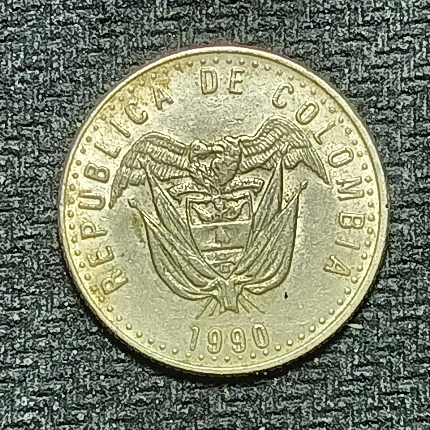 逸泉钱币2026B世界钱币纪念币纸币第八组B831-1230 1157哥伦比亚50比索