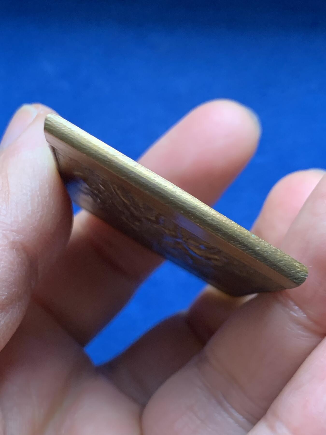 《竞宝斋》第463-465场 周日，周一，周二，3场连拍 （全场包邮）欢迎送拍 法国凯旋门马赛曲浮雕铜章 49.4克 40*51.3mm