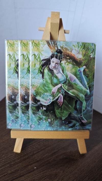 玉楼春卡牌第二期（送拍零佣金，持续收拍） - 燎原卡牌 巴丁绝色绘卷 小青 普卡