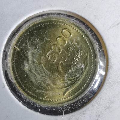 沼泽如烟--第981场 - 土耳其1995年5000里拉