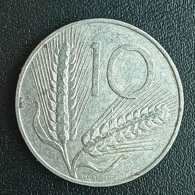 逸泉钱币2026第十二组世界钱币专场春节千件大拍A1614～2574 - 1874 意大利10里拉