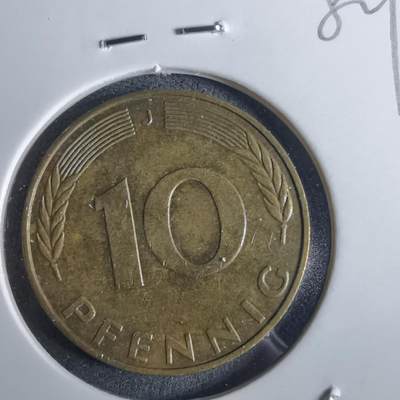 沼泽如烟--第982场 - 德国1991年10芬尼